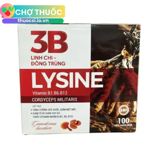 3B Linh chi-Đông trùng Lysine