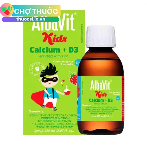 Albavit Kids Calcium + D3