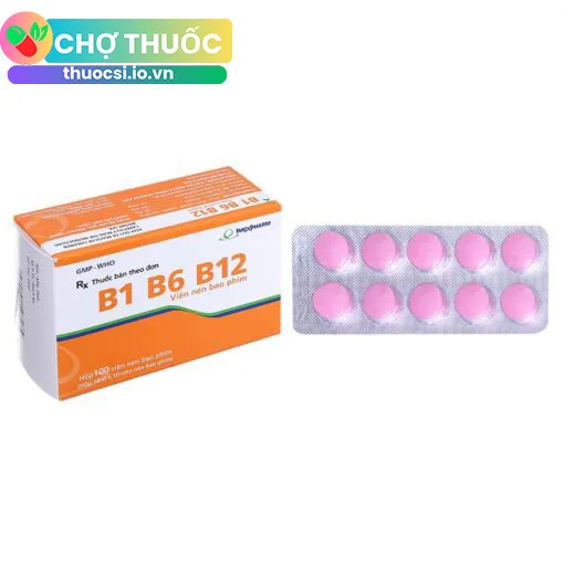 B1 B6 B12 Imexpharm (Viên nén bao phim)