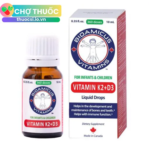 BioAmicus Vitamin D3 K2