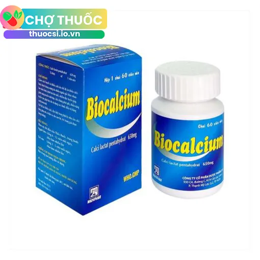 Biocalcium (Chai 60 viên)