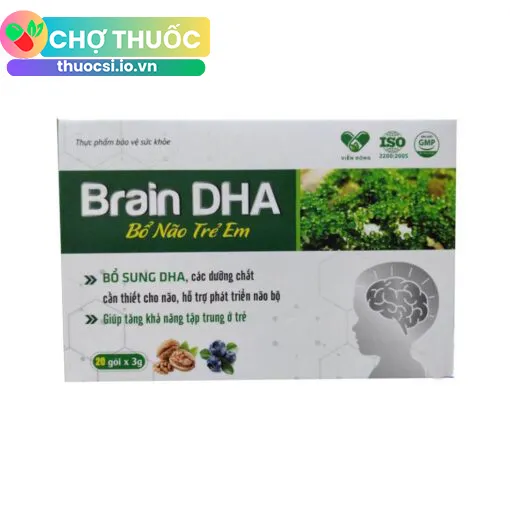 Brain DHA Bổ Não Trẻ Em (Cốm)