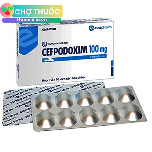 Cefpodoxim 100mg Euvipharm