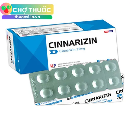 Cinnarizin 25mg USP