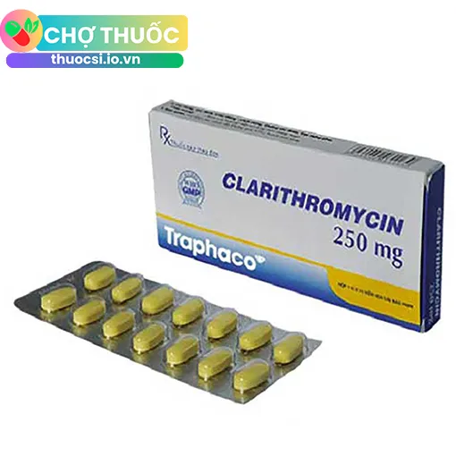 Clarithromycin 250mg Traphaco