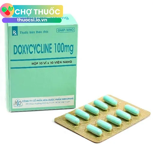 Doxycycline 100mg Mekophar