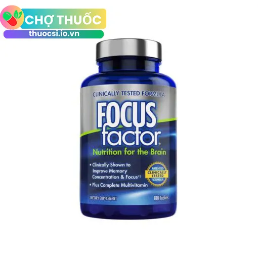 Focus Factor Viên Uống Tăng Cường Sức Khỏe Cho Não Bộ