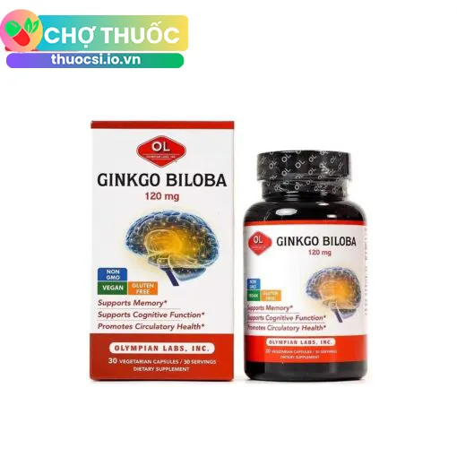 Ginkgo Biloba 120mg Olympian Labs