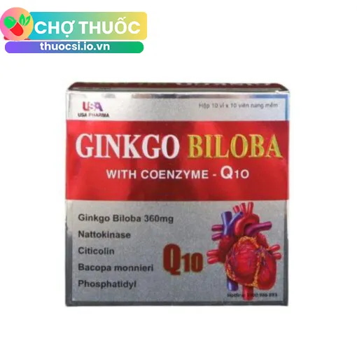 Ginkgo Biloba With Coenzyme Q10 USA Pharma