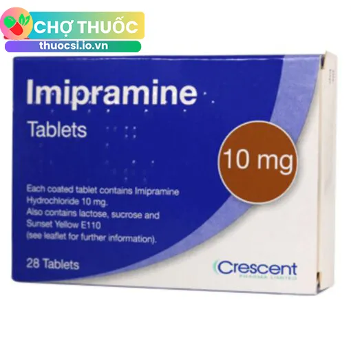 Imipramine Tablets 10mg Crescent