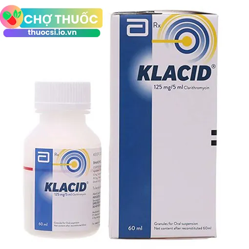 Klacid 125mg/5ml