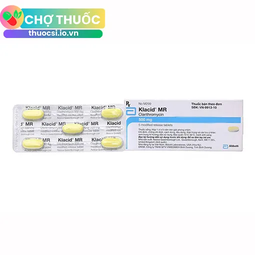 Klacid MR 500mg