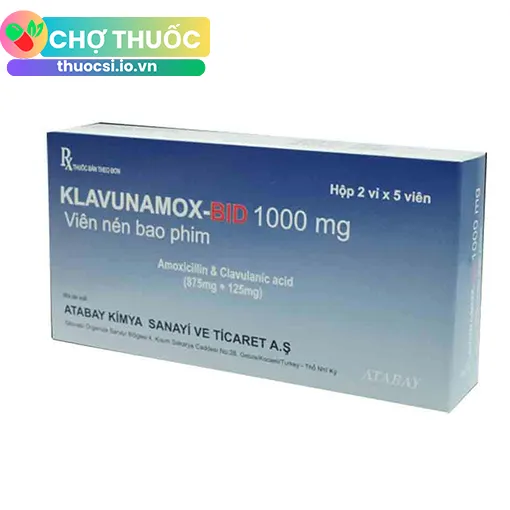 Klavunamox-Bid 1000mg