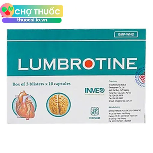 Lumbrotine (3 vỉ x 10 viên)