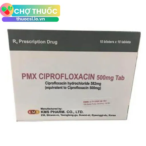 Pmx Ciprofloxacin 500mg