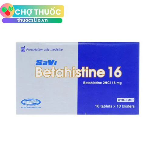 Savi Betahistine 16