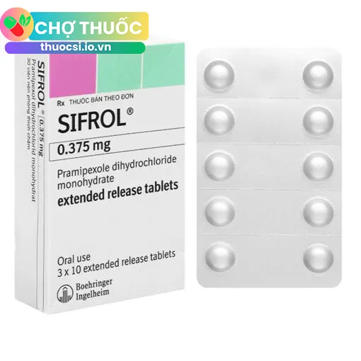 Sifrol 0,375mg