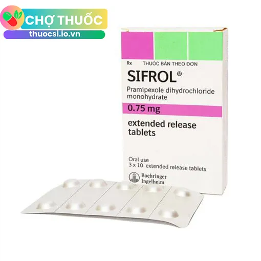 Sifrol 0,75mg