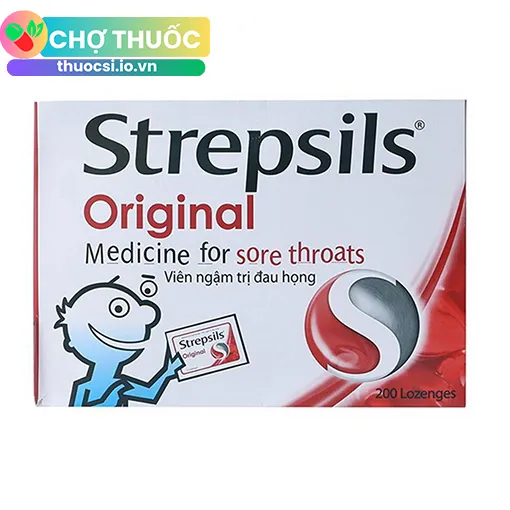 Strepsils Original (Hộp 100 gói)
