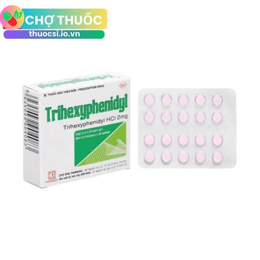 Trihexyphenidyl 2mg Pharmedic