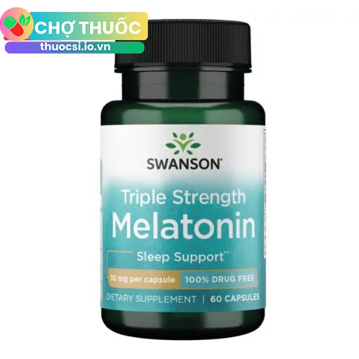 Triple Strength Melatonin 10mg Swanson