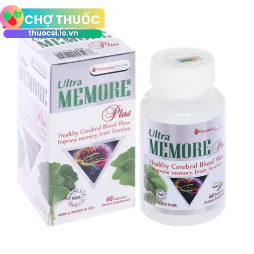 Ultra Memore Plus 60 viên