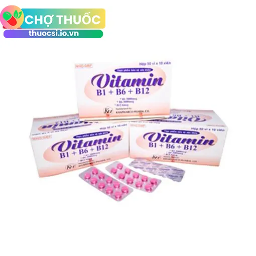 Vitamin B1 + B6 + B12 Khapharco